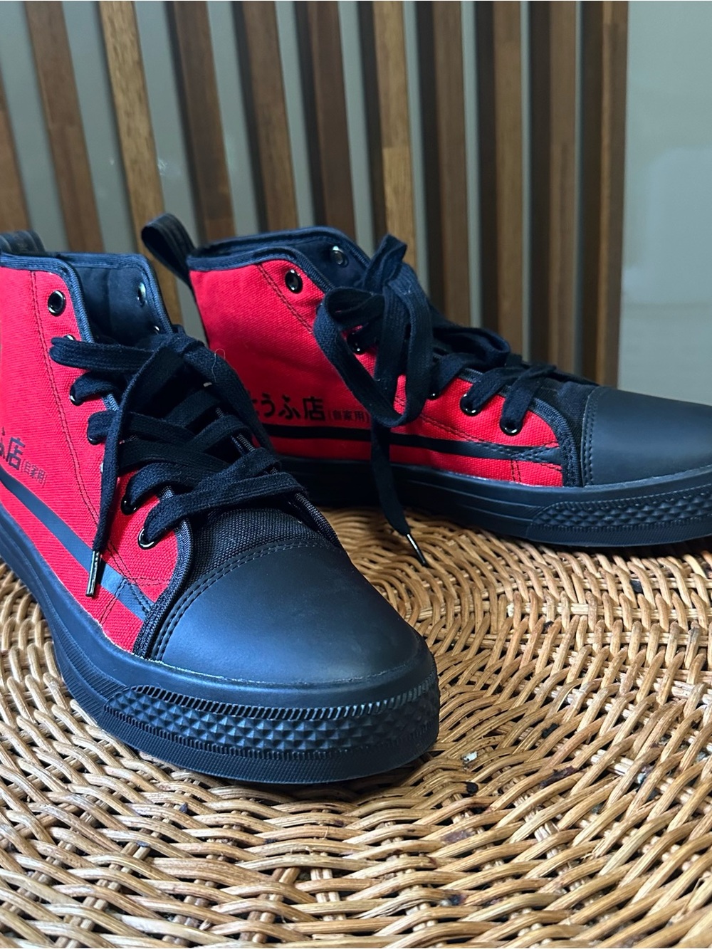 Hardtuned HTXJPN Fuji2 Red Panda High Top Sneakers - Initial D Tribute